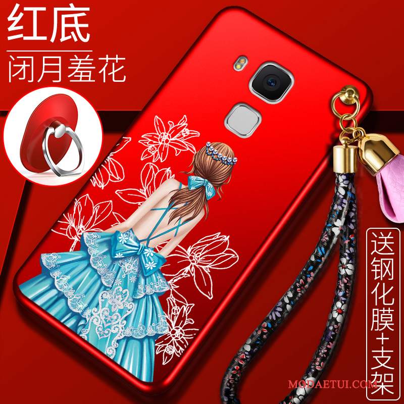 Futerał Huawei G9 Plus Torby Tendencja Anti-fall, Etui Huawei G9 Plus Ochraniacz Na Telefon Czerwony