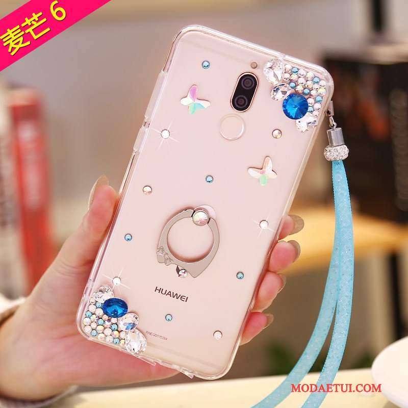 Futerał Huawei Mate 10 Lite Rhinestone Na Telefon, Etui Huawei Mate 10 Lite Silikonowe