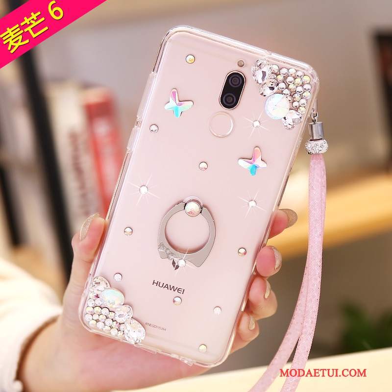 Futerał Huawei Mate 10 Lite Rhinestone Na Telefon, Etui Huawei Mate 10 Lite Silikonowe