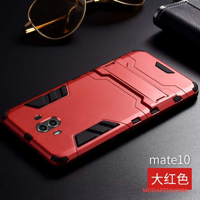 Futerał Huawei Mate 10 Metal Szary Granica, Etui Huawei Mate 10 Ochraniacz Osobowośćna Telefon