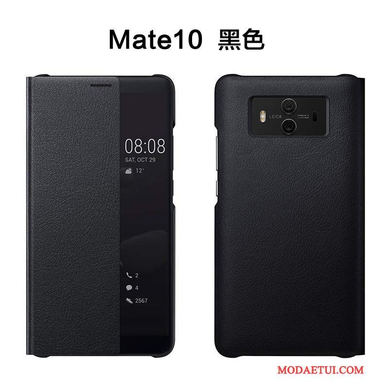 Futerał Huawei Mate 10 Ochraniacz Anti-fall Złoto, Etui Huawei Mate 10 Skóra Na Telefon