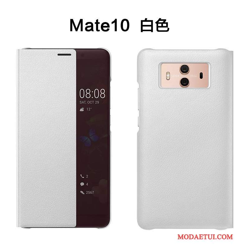 Futerał Huawei Mate 10 Ochraniacz Anti-fall Złoto, Etui Huawei Mate 10 Skóra Na Telefon