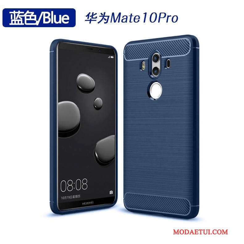 Futerał Huawei Mate 10 Pro Miękki Na Telefon Zielony, Etui Huawei Mate 10 Pro Ochraniacz Anti-fall