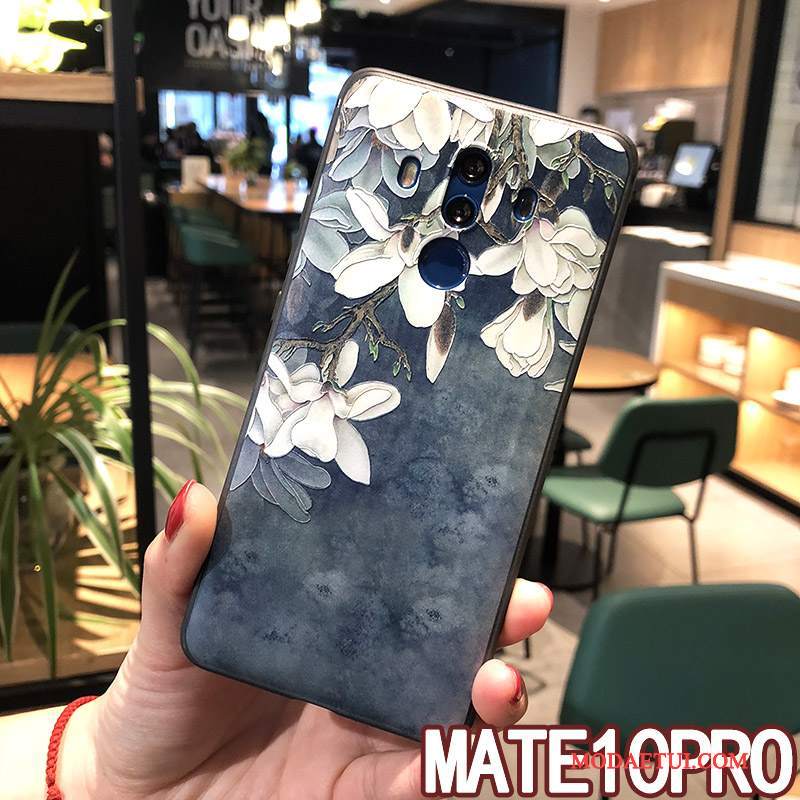 Futerał Huawei Mate 10 Pro Ochraniacz Nowyna Telefon, Etui Huawei Mate 10 Pro Miękki Wiszące Ozdoby Żółty