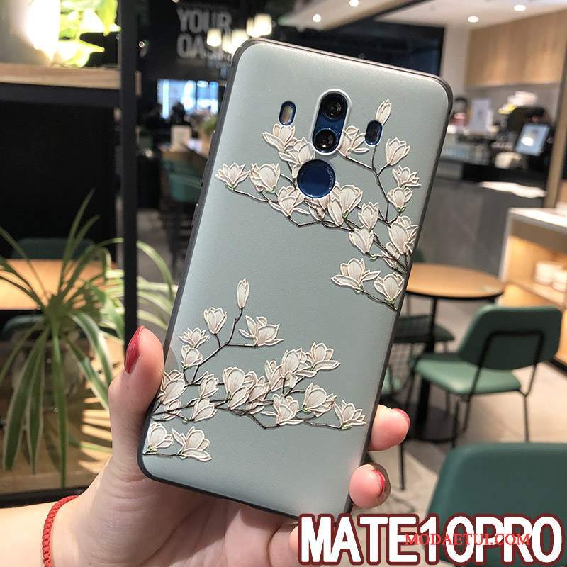 Futerał Huawei Mate 10 Pro Ochraniacz Nowyna Telefon, Etui Huawei Mate 10 Pro Miękki Wiszące Ozdoby Żółty