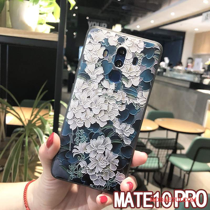 Futerał Huawei Mate 10 Pro Ochraniacz Nowyna Telefon, Etui Huawei Mate 10 Pro Miękki Wiszące Ozdoby Żółty