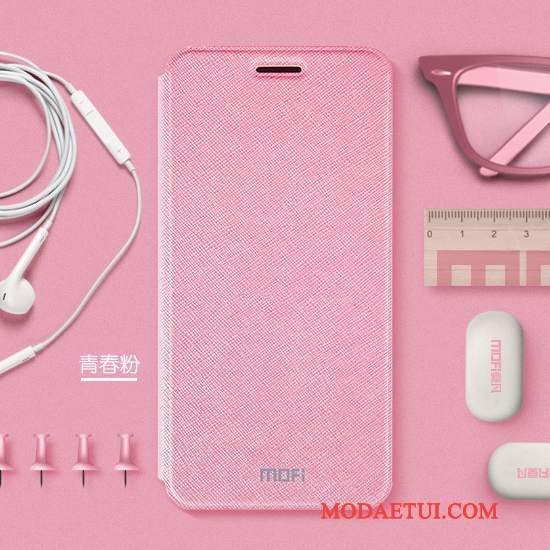 Futerał Huawei Mate 10 Pro Pokrowce Anti-fallna Telefon, Etui Huawei Mate 10 Pro Skóra Różowe