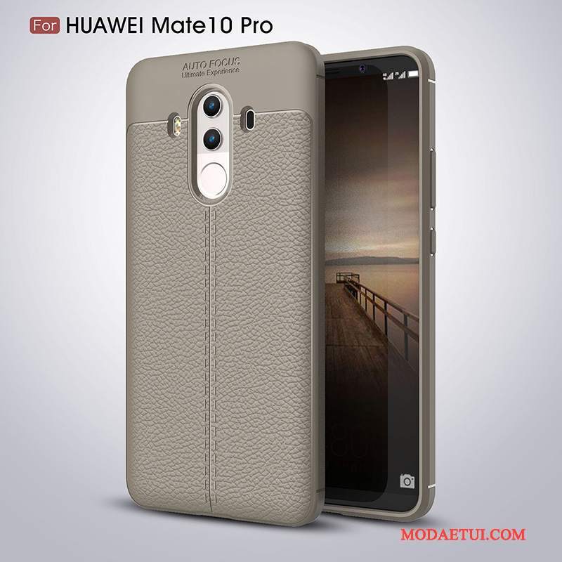 Futerał Huawei Mate 10 Pro Silikonowe Na Telefon Anti-fall, Etui Huawei Mate 10 Pro Miękki Ciemno Niebieski Osobowość