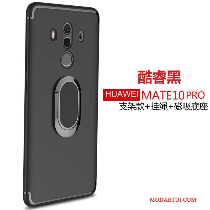 Futerał Huawei Mate 10 Pro Silikonowe Wiszące Ozdoby Czerwony, Etui Huawei Mate 10 Pro Miękki Na Telefon Anti-fall