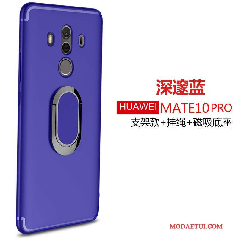 Futerał Huawei Mate 10 Pro Silikonowe Wiszące Ozdoby Czerwony, Etui Huawei Mate 10 Pro Miękki Na Telefon Anti-fall
