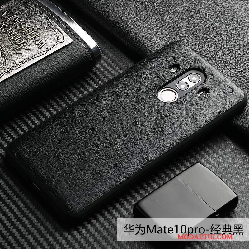 Futerał Huawei Mate 10 Pro Skóra Brązowyna Telefon, Etui Huawei Mate 10 Pro Torby Jakość Ptak