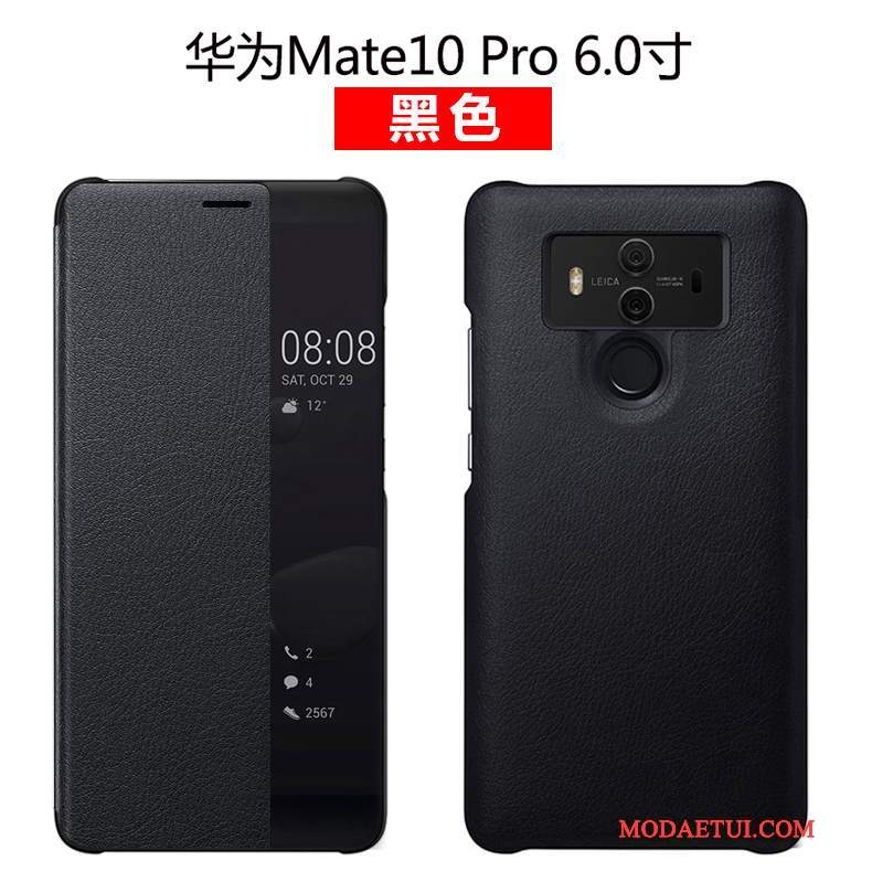 Futerał Huawei Mate 10 Pro Skóra Na Telefon Zielony, Etui Huawei Mate 10 Pro Pokrowce