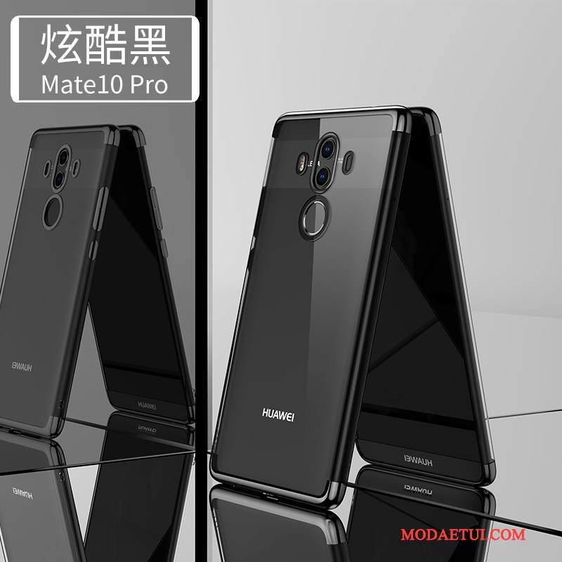 Futerał Huawei Mate 10 Pro Torby Przezroczysty Cienkie, Etui Huawei Mate 10 Pro Miękki Różowena Telefon