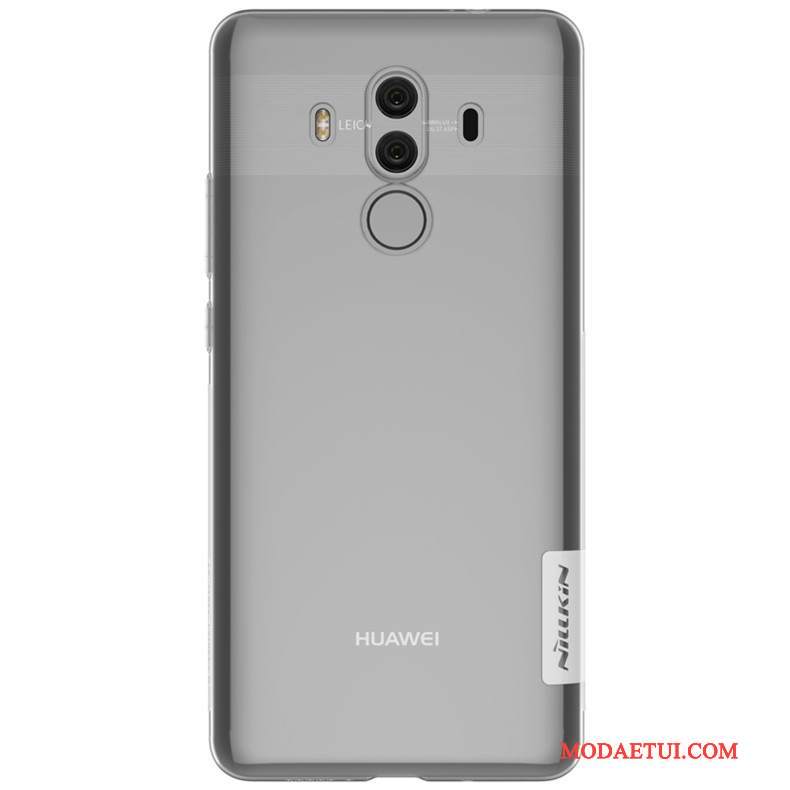 Futerał Huawei Mate 10 Pro Torby Przezroczystyna Telefon, Etui Huawei Mate 10 Pro Silikonowe Złoto