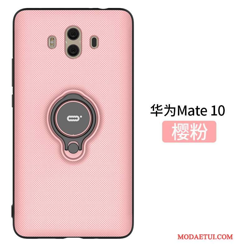 Futerał Huawei Mate 10 Silikonowe Anti-fallna Telefon, Etui Huawei Mate 10 Wspornik Czarny Klamra