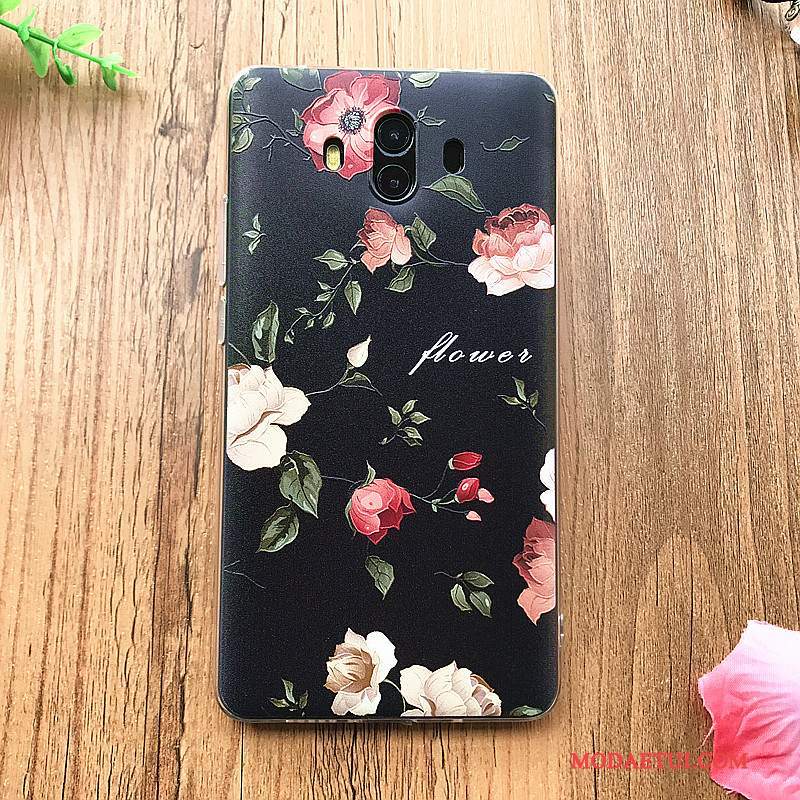 Futerał Huawei Mate 10 Torby Anti-fall Wiszące Ozdoby, Etui Huawei Mate 10 Relief Osobowość Niebieski