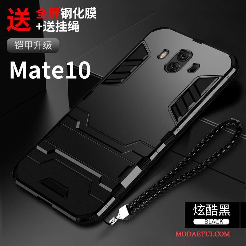 Futerał Huawei Mate 10 Torby Czarnyna Telefon, Etui Huawei Mate 10 Ochraniacz Anti-fall Osobowość