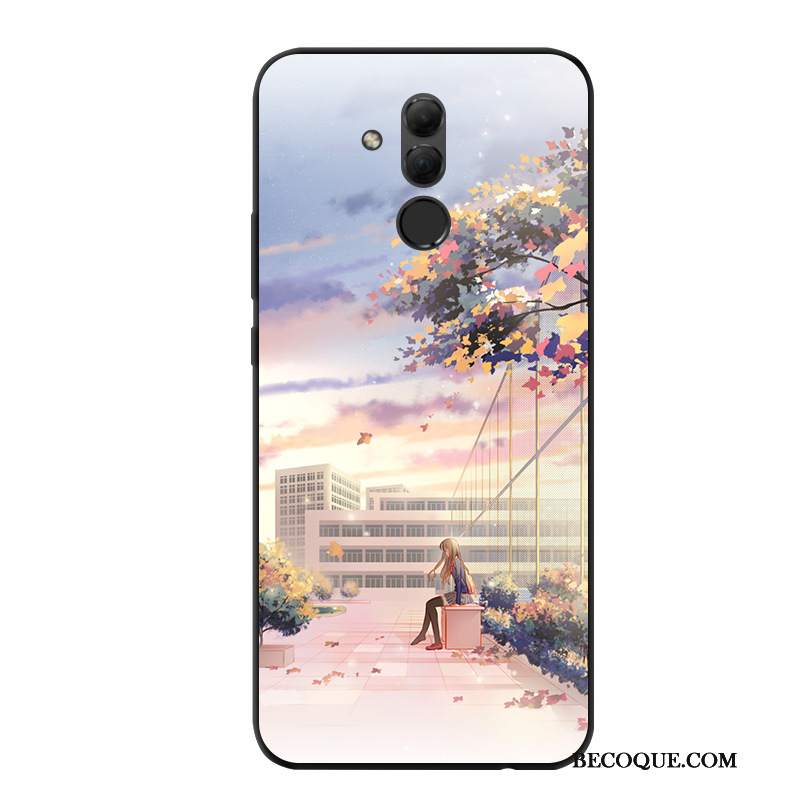 Futerał Huawei Mate 20 Lite Miękki Na Telefon Zielony, Etui Huawei Mate 20 Lite Ochraniacz Anti-fall Wiatr