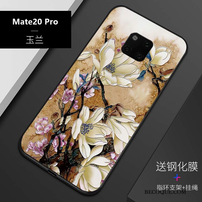 Futerał Huawei Mate 20 Pro Relief Dostosowanena Telefon, Etui Huawei Mate 20 Pro Torby Niebieski Cienka