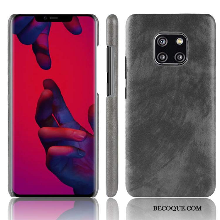 Futerał Huawei Mate 20 Pro Skóra Jakość Trudno, Etui Huawei Mate 20 Pro Ochraniacz Na Telefon Wzór