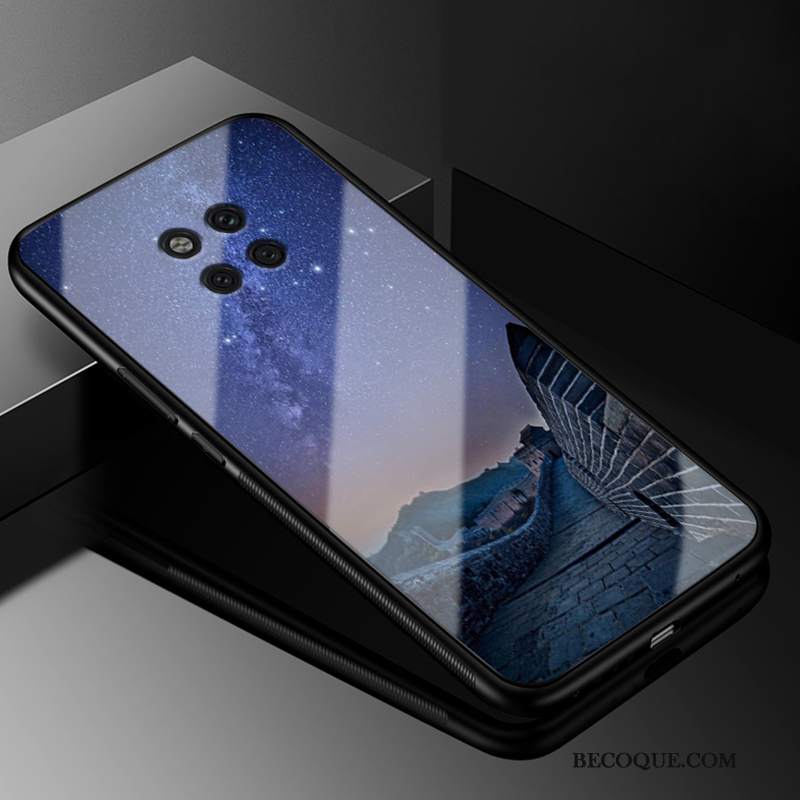 Futerał Huawei Mate 20 Rs Moda Szkło Osobowość, Etui Huawei Mate 20 Rs Miękki Na Telefon Anti-fall