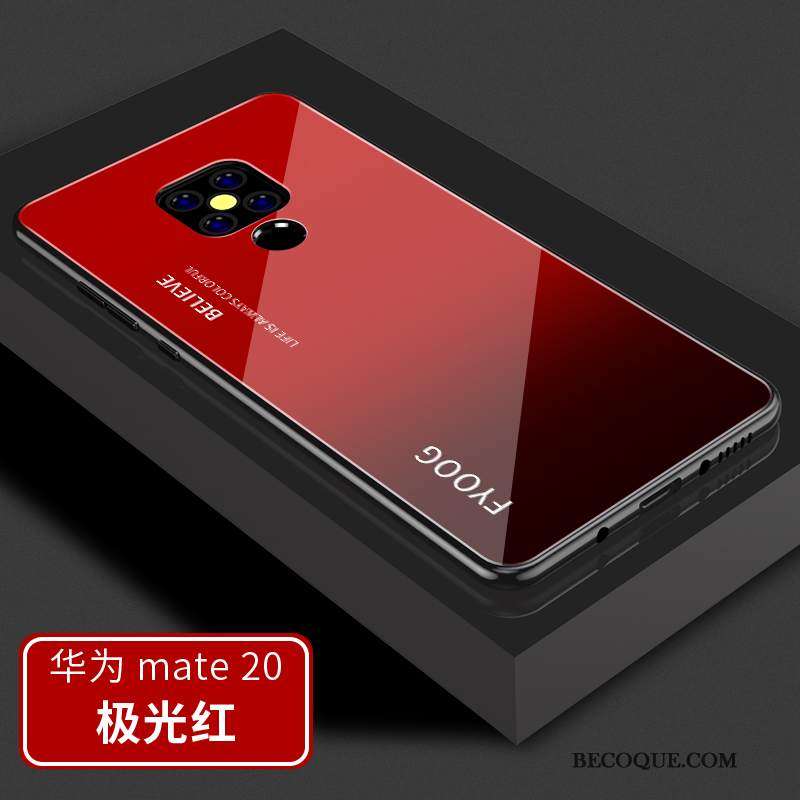Futerał Huawei Mate 20 Torby Czerwony Osobowość, Etui Huawei Mate 20 Silikonowe Nowy Anti-fall