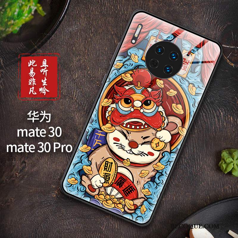 Futerał Huawei Mate 30 Pro Ochraniacz Zakochani Chiński Styl, Etui Huawei Mate 30 Pro Torby Modna Marka Tendencja