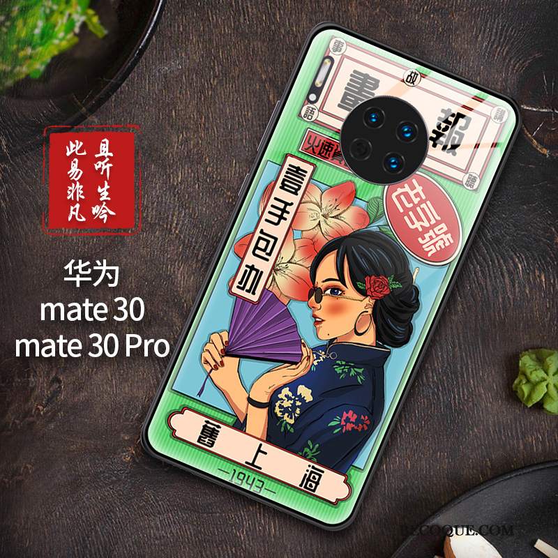 Futerał Huawei Mate 30 Pro Ochraniacz Zakochani Chiński Styl, Etui Huawei Mate 30 Pro Torby Modna Marka Tendencja