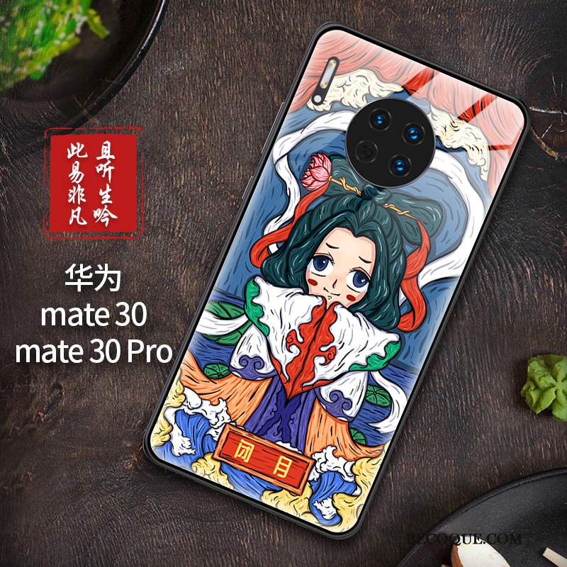 Futerał Huawei Mate 30 Pro Ochraniacz Zakochani Chiński Styl, Etui Huawei Mate 30 Pro Torby Modna Marka Tendencja