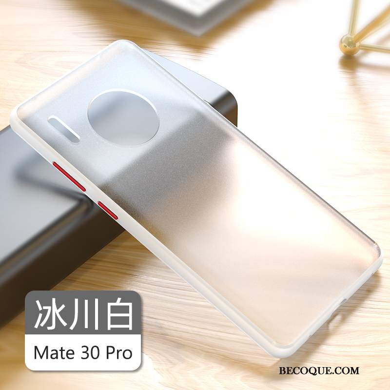 Futerał Huawei Mate 30 Pro Silikonowe Nubuku Dostosowane, Etui Huawei Mate 30 Pro Miękki Czerwony Netto Anti-fall