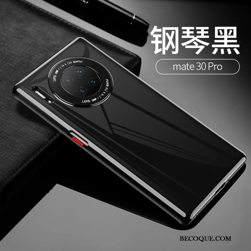 Futerał Huawei Mate 30 Pro Torby Cienkie Czarny, Etui Huawei Mate 30 Pro Szkło Zakochani