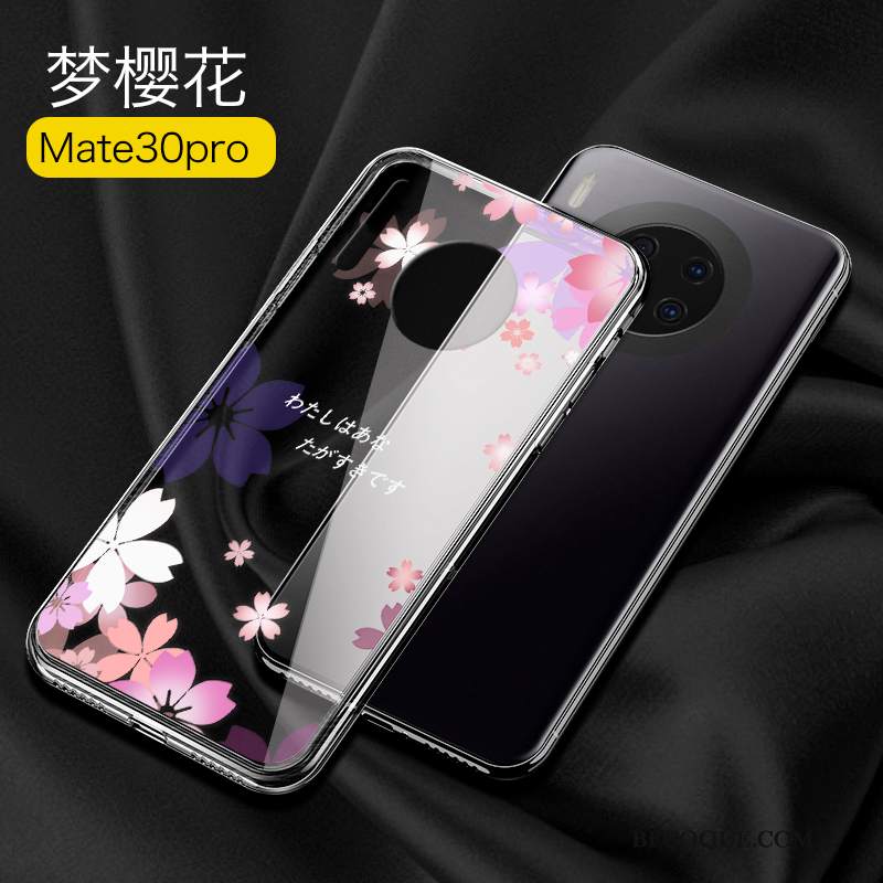 Futerał Huawei Mate 30 Pro Torby Czerwony Netto Anti-fall, Etui Huawei Mate 30 Pro Miękki Modna Marka Cienkie