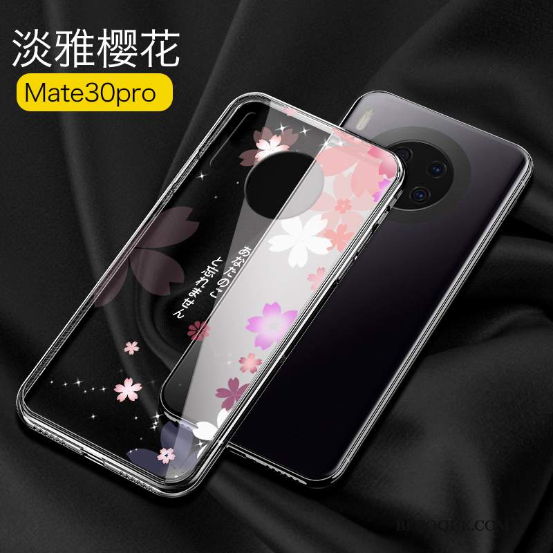 Futerał Huawei Mate 30 Pro Torby Czerwony Netto Anti-fall, Etui Huawei Mate 30 Pro Miękki Modna Marka Cienkie