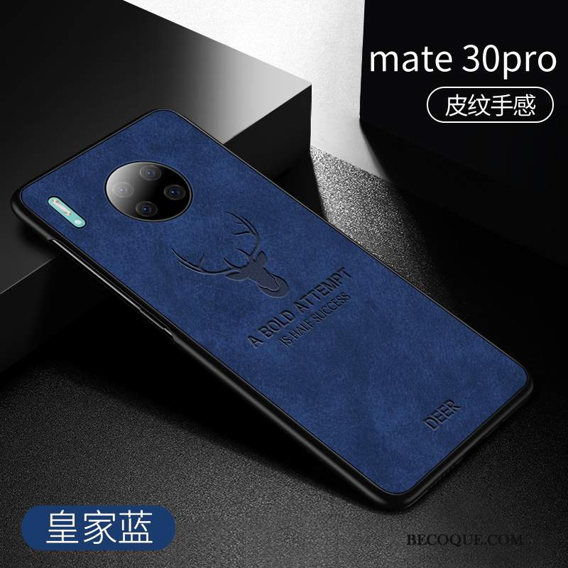 Futerał Huawei Mate 30 Pro Torby Niebieski Anti-fall, Etui Huawei Mate 30 Pro Silikonowe Cienkie Modna Marka