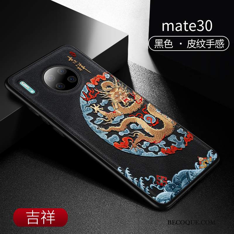 Futerał Huawei Mate 30 Skóra Na Telefon Zielony, Etui Huawei Mate 30 Ochraniacz Anti-fall Wiatr