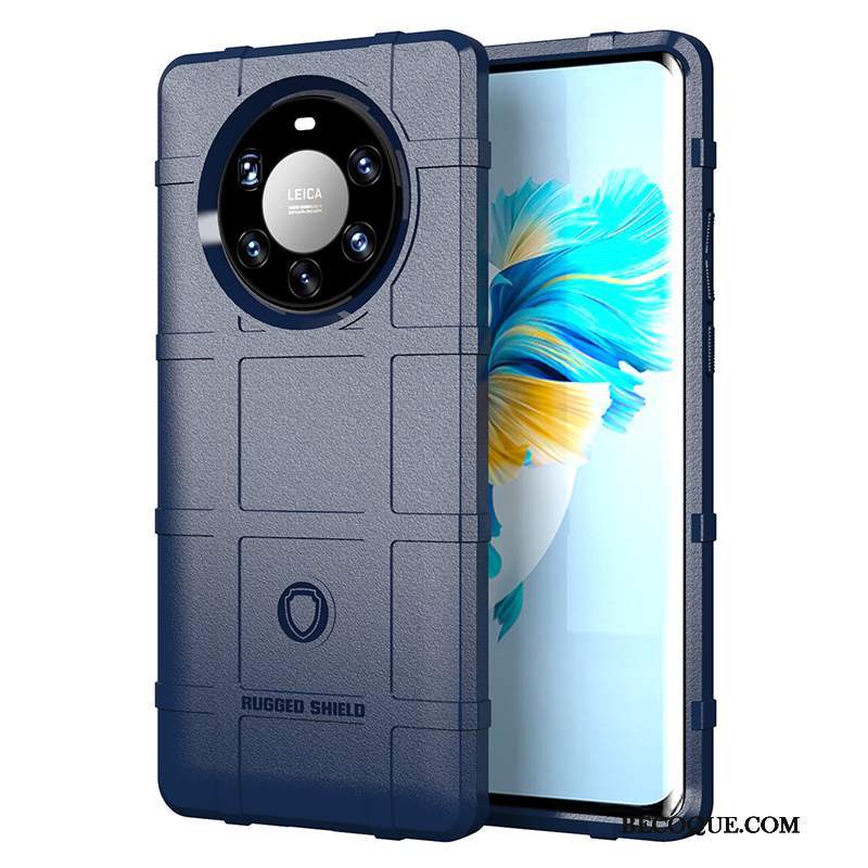 Futerał Huawei Mate 40 Pro+ Skóra Anti-fallna Telefon, Etui Huawei Mate 40 Pro+ Silikonowe Szary