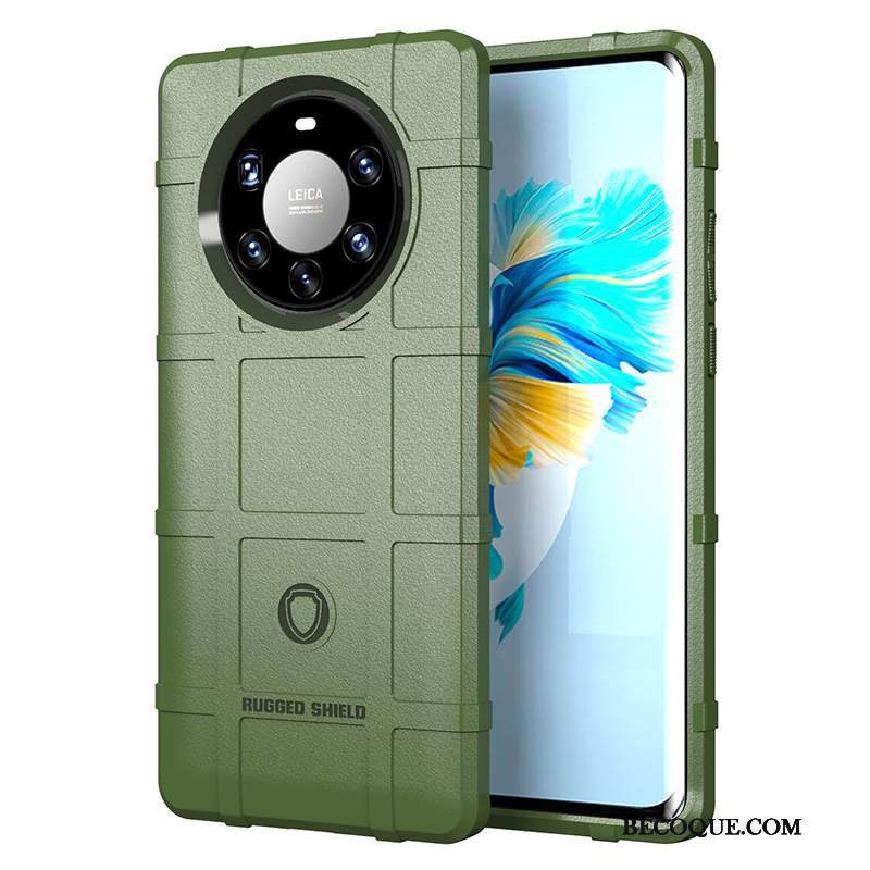 Futerał Huawei Mate 40 Pro+ Skóra Anti-fallna Telefon, Etui Huawei Mate 40 Pro+ Silikonowe Szary