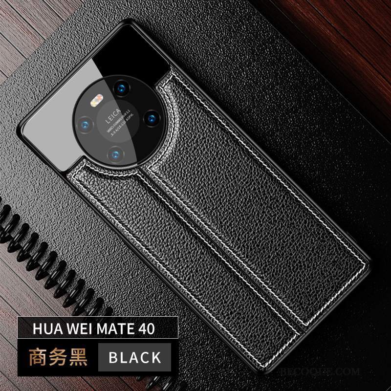 Futerał Huawei Mate 40 Torby Na Telefon Osobowość, Etui Huawei Mate 40 Skóra Lustro Wzór