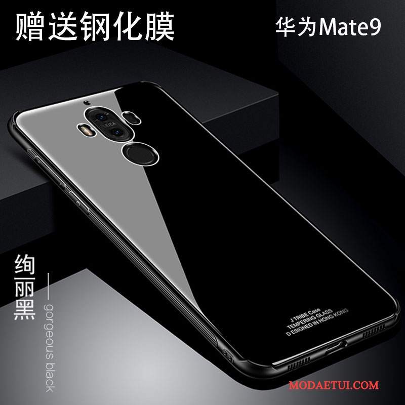 Futerał Huawei Mate 9 Kreatywne Tendencja Osobowość, Etui Huawei Mate 9 Metal Czerwony Anti-fall