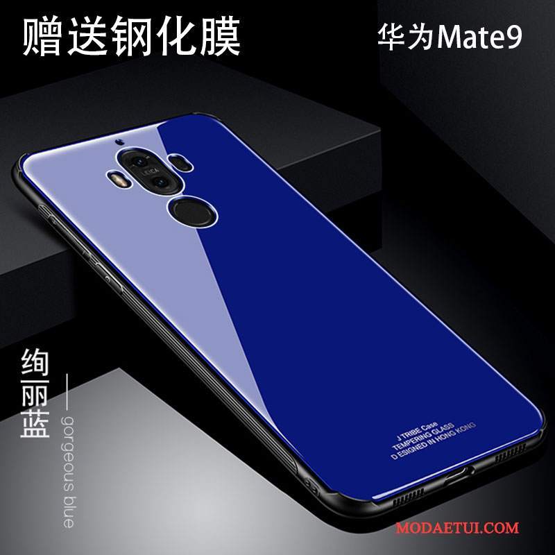 Futerał Huawei Mate 9 Kreatywne Tendencja Osobowość, Etui Huawei Mate 9 Metal Czerwony Anti-fall