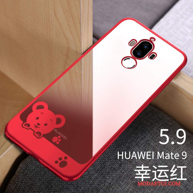 Futerał Huawei Mate 9 Miękki Na Telefon Cienkie, Etui Huawei Mate 9 Silikonowe Różowe Przezroczysty
