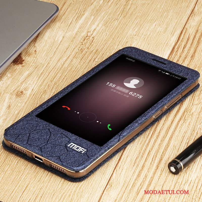 Futerał Huawei Mate 9 Pokrowce Windowsna Telefon, Etui Huawei Mate 9 Skóra Anti-fall Czarny