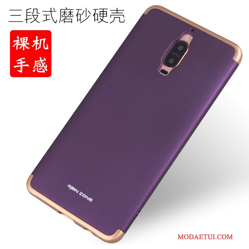 Futerał Huawei Mate 9 Pro Metal Granica Różowe, Etui Huawei Mate 9 Pro Ochraniacz Nowyna Telefon