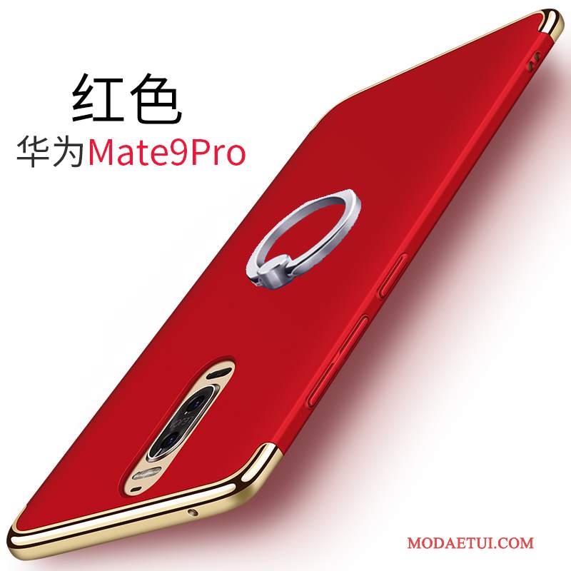 Futerał Huawei Mate 9 Pro Metal Trudno Czerwony, Etui Huawei Mate 9 Pro Na Telefon