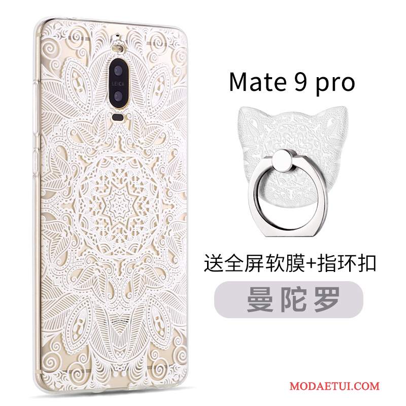 Futerał Huawei Mate 9 Pro Silikonowe Na Telefon Tendencja, Etui Huawei Mate 9 Pro Kreskówka Niebieski Nubuku