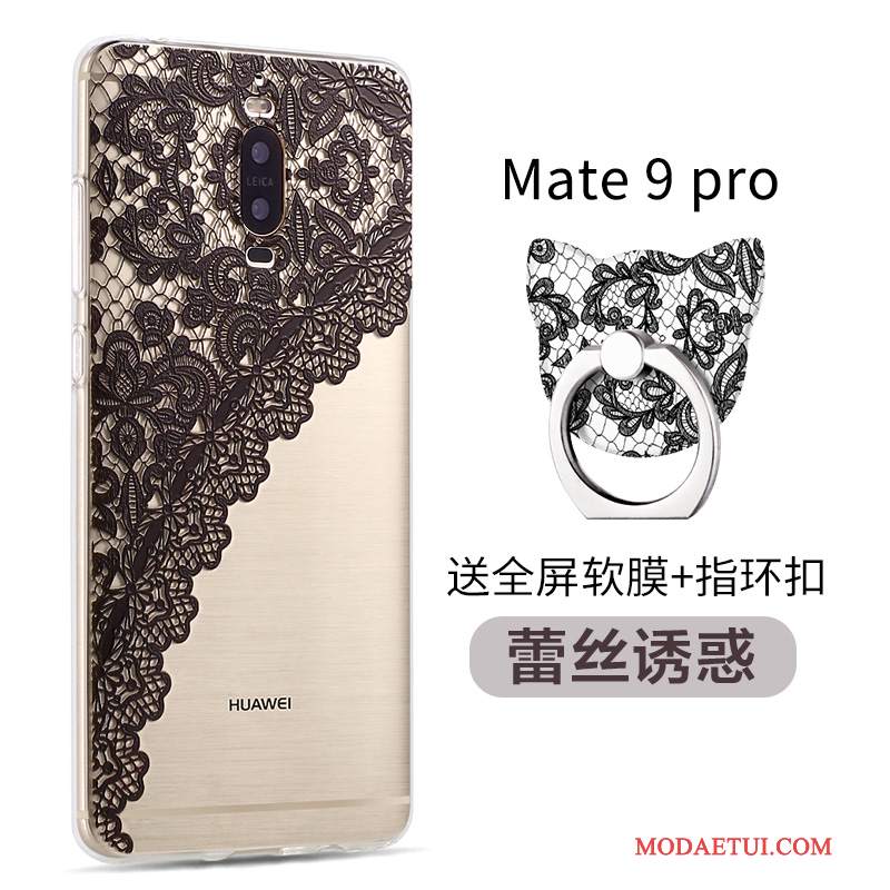 Futerał Huawei Mate 9 Pro Silikonowe Na Telefon Tendencja, Etui Huawei Mate 9 Pro Kreskówka Niebieski Nubuku