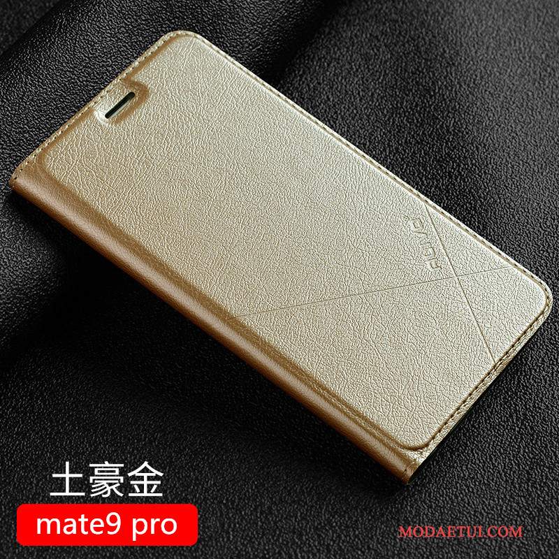 Futerał Huawei Mate 9 Pro Skóra Anti-fallna Telefon, Etui Huawei Mate 9 Pro Ochraniacz Czarny