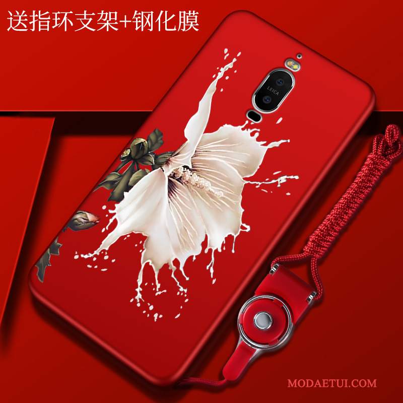 Futerał Huawei Mate 9 Pro Torby Anti-fallna Telefon, Etui Huawei Mate 9 Pro Kreatywne Czerwony