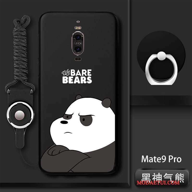 Futerał Huawei Mate 9 Pro Torby Na Telefon Tendencja, Etui Huawei Mate 9 Pro Kreatywne Czarny Anti-fall