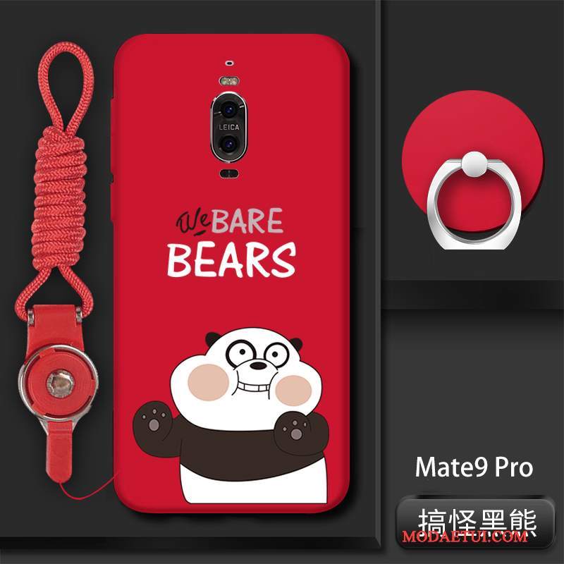 Futerał Huawei Mate 9 Pro Torby Na Telefon Tendencja, Etui Huawei Mate 9 Pro Kreatywne Czarny Anti-fall